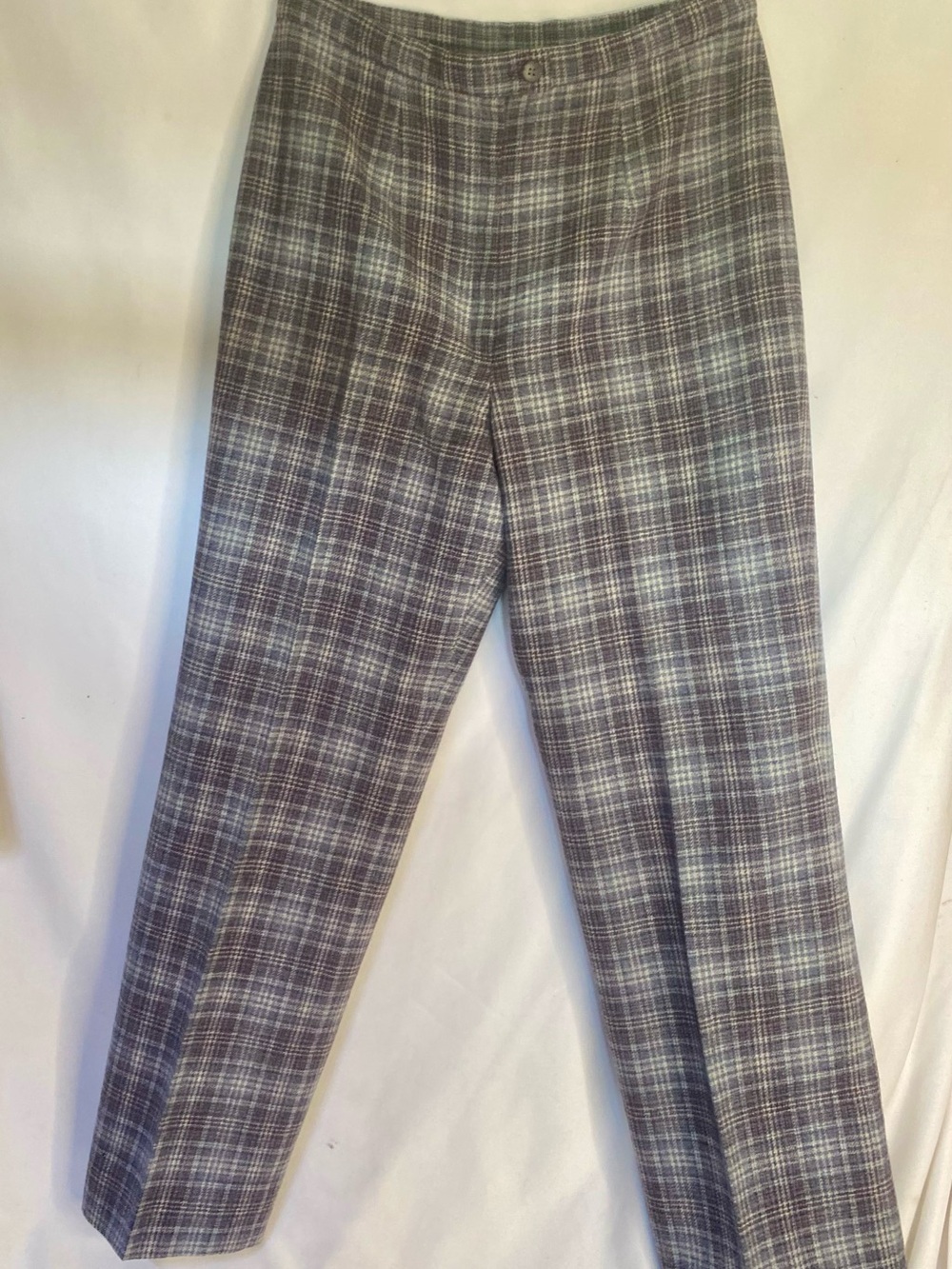 Pendleton Gray Plaid Trousers